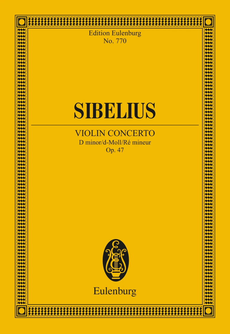 Portada: Violin Concerto D minor
