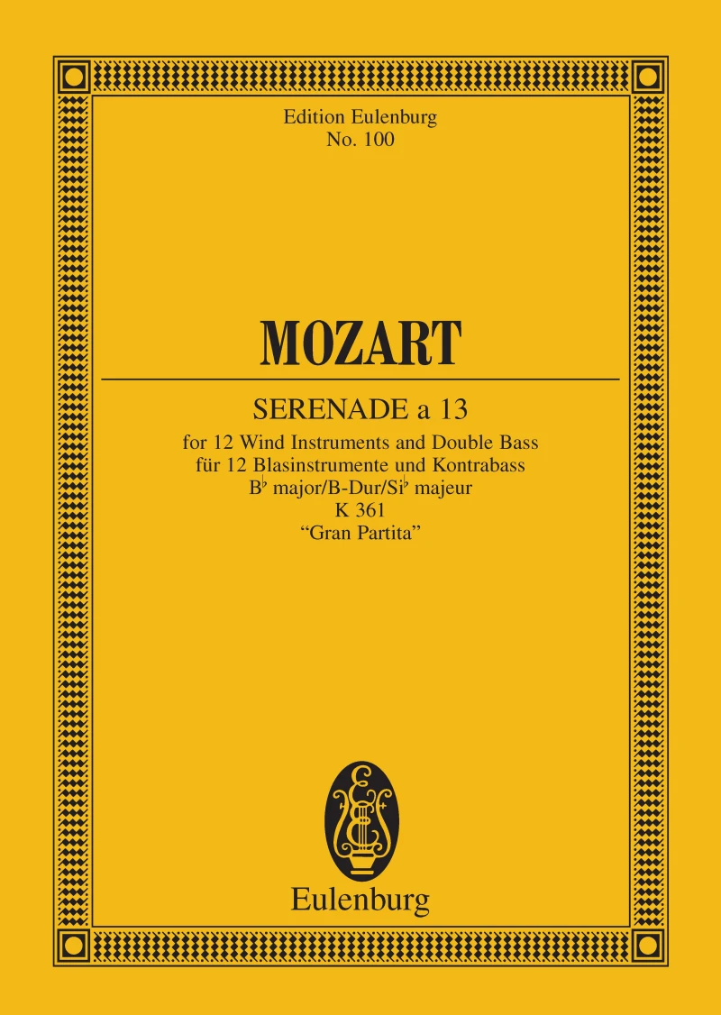 Portada: Serenade a 13