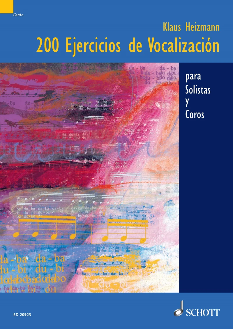 Portada: Calentamientos de vocalización