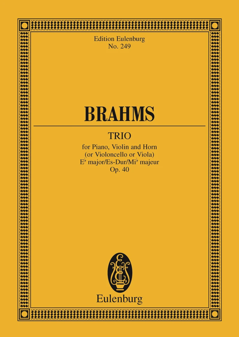 Portada: Trio Eb major