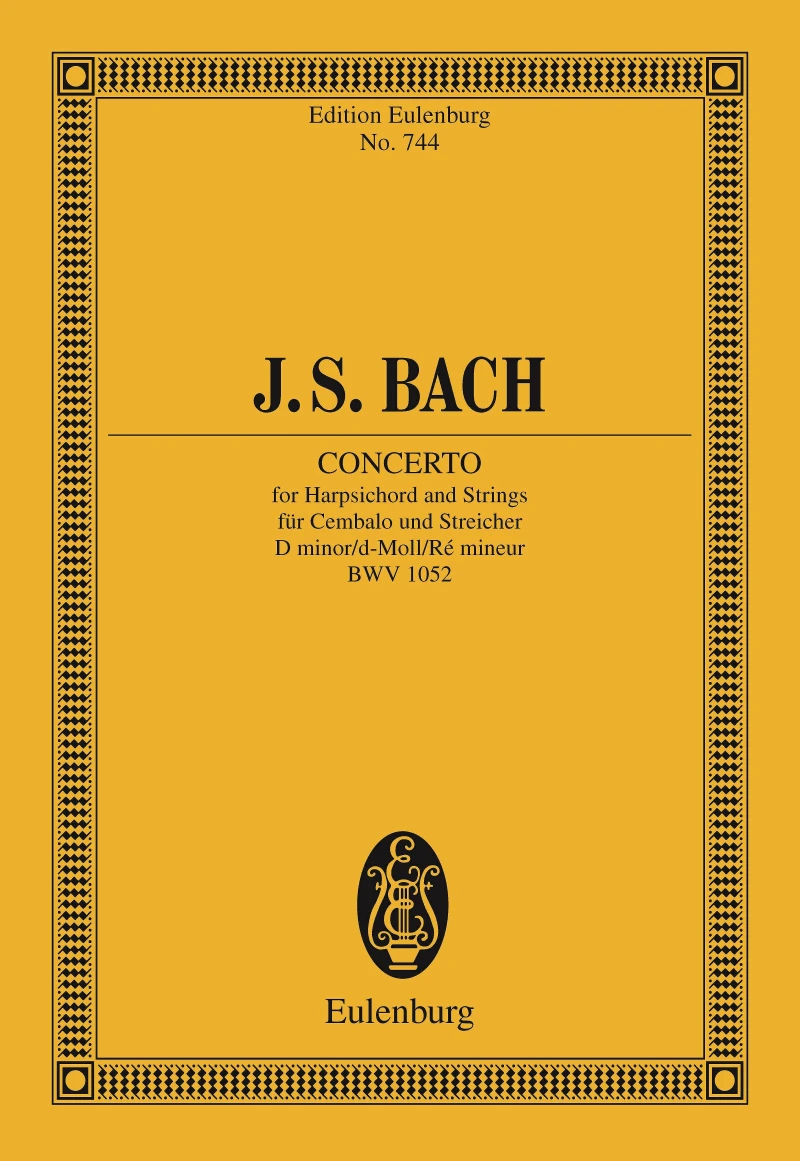 Portada: Concerto D minor