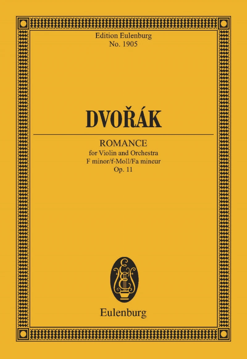 Portada: Romance for Violin and Orchestra F minor