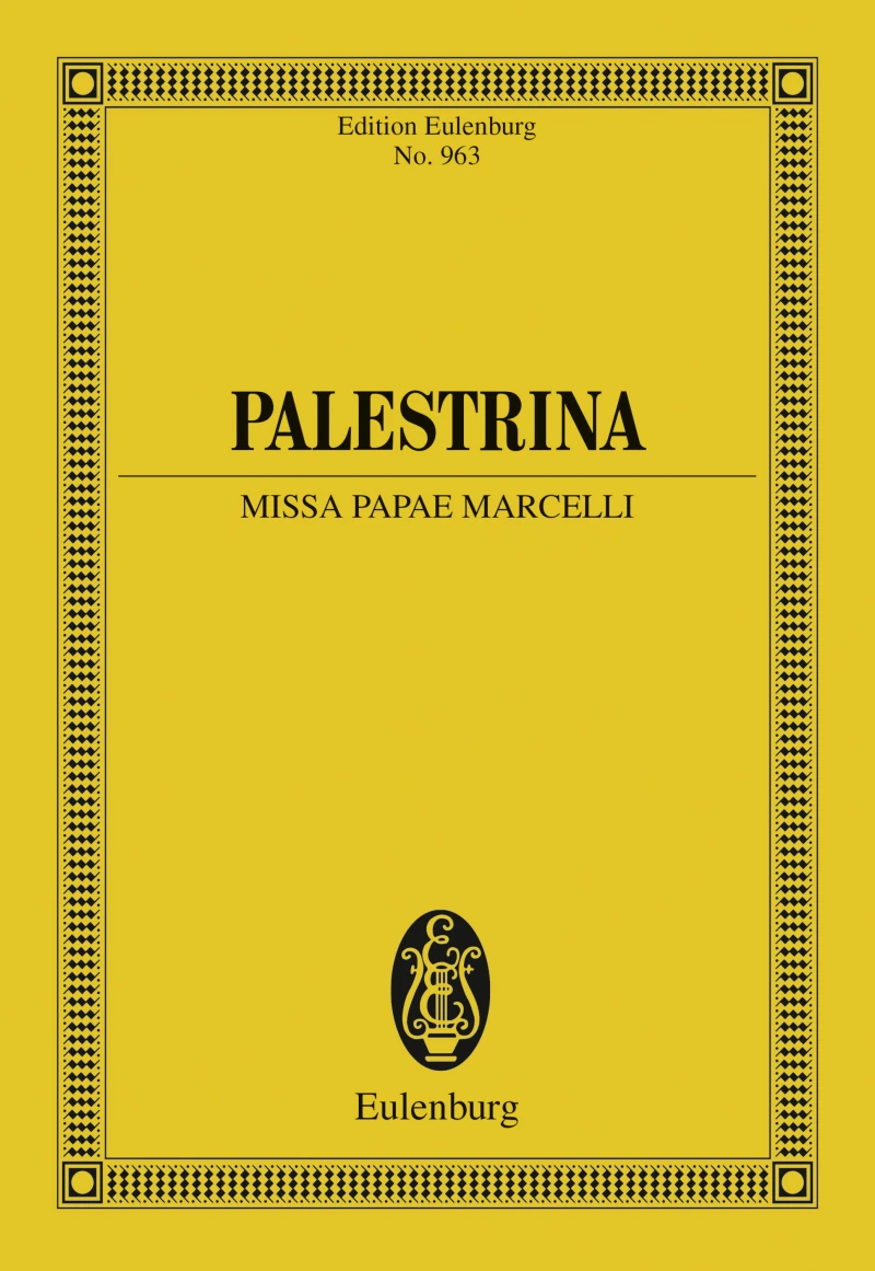 Portada: Missa Papae Marcelli
