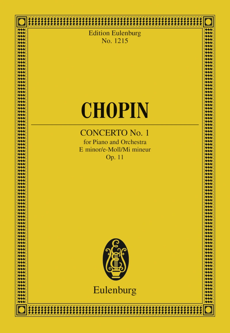 Portada: Piano Concerto No. 1 E minor