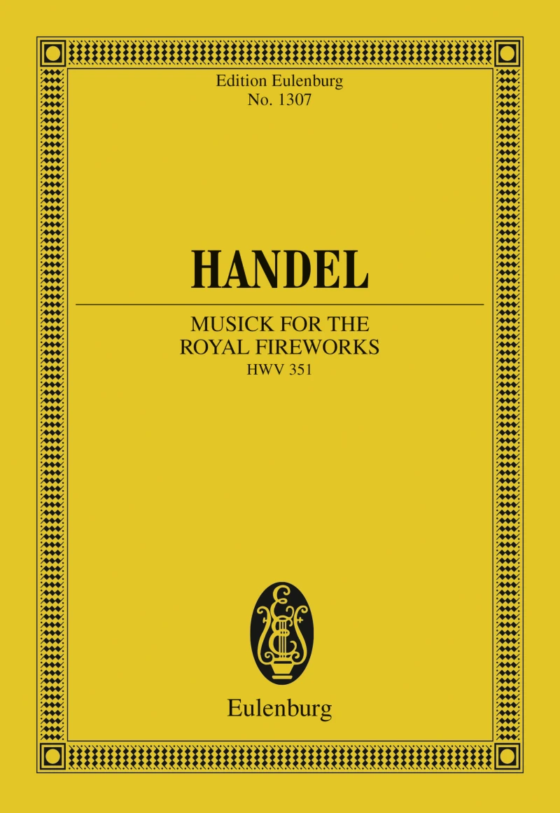 Portada: The Music for the Royal Fireworks