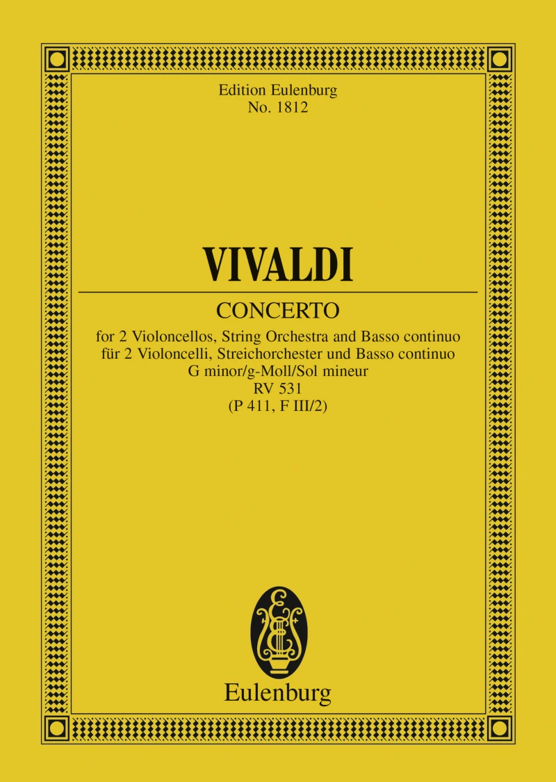Portada: Concerto G minor