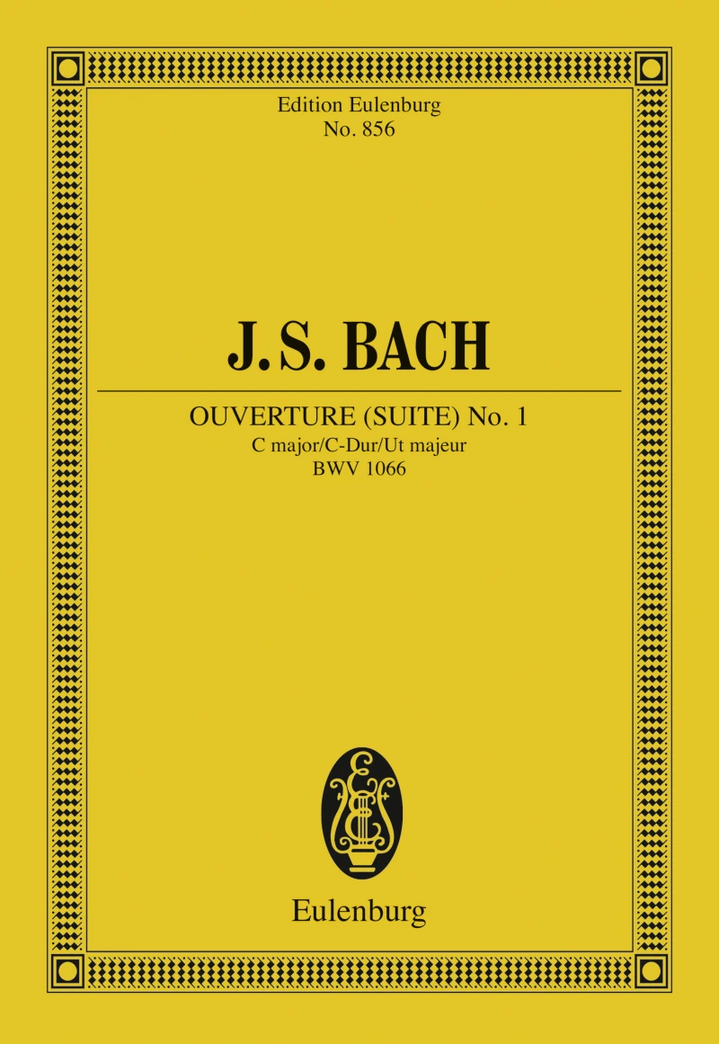 Portada: Overture (Suite) No. 1 C major