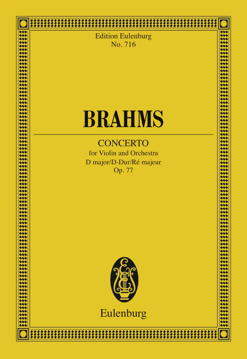 Portada: Violin Concerto D major