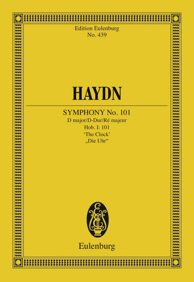 Portada: Symphony No. 101 D major, "The Clock"