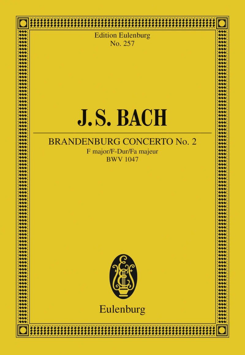 Portada: Brandenburg Concerto No. 2 F major