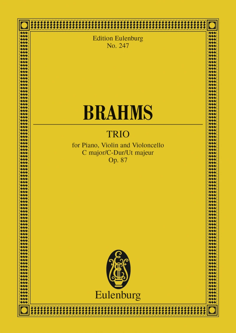 Portada: Piano Trio C major