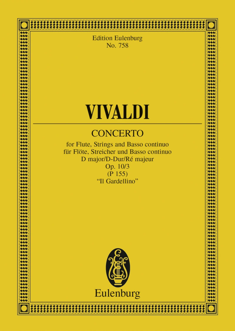 Portada: Concerto D major