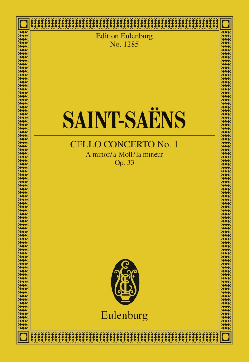 Portada: Cello Concerto No. 1 A minor