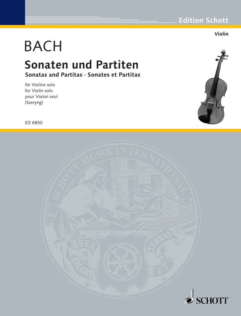 Portada: Sonatas and Partitas