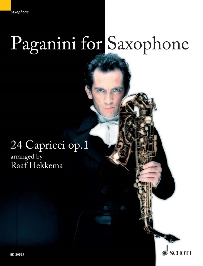 Portada: Paganini for Saxophone