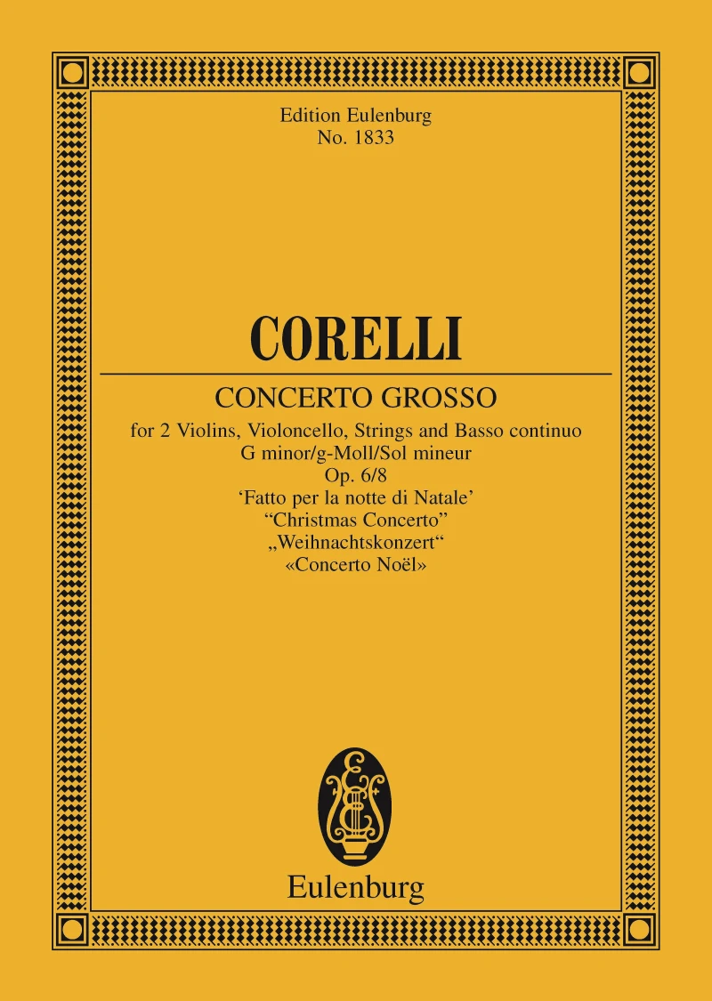 Portada: Concerto grosso G minor