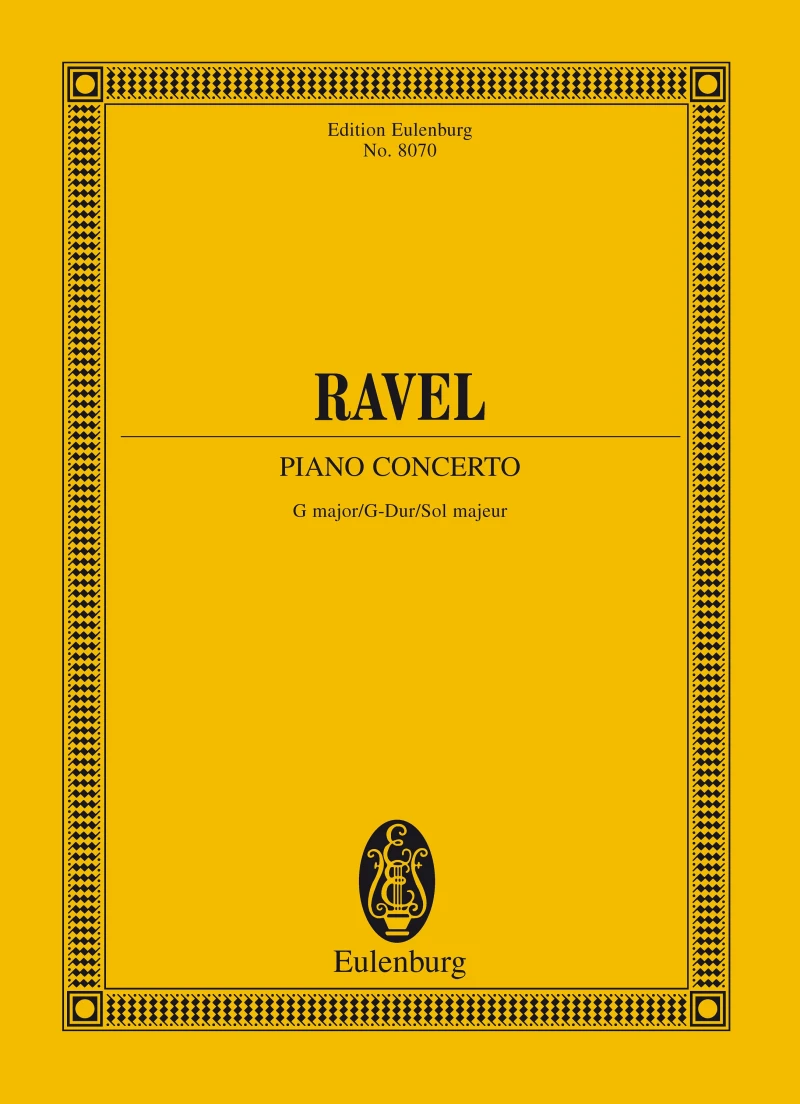 Portada: Piano Concerto G major