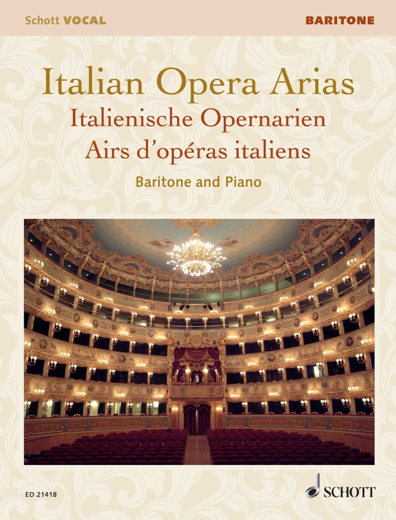 Portada: Italian Opera Arias
