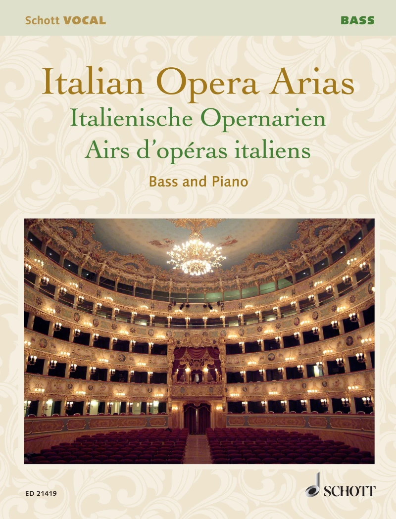 Portada: Italian Opera Arias