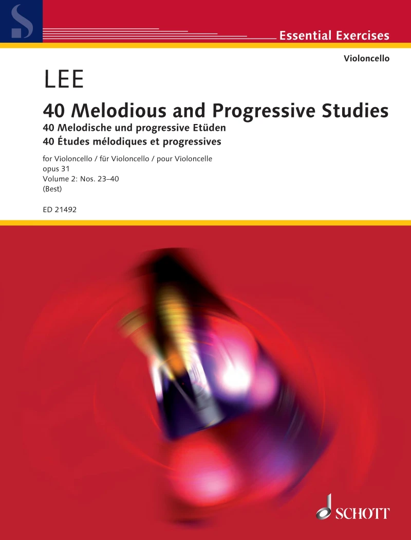 Portada: 40 Melodious and Progressive Studies