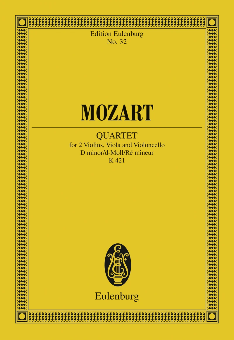 Portada: String Quartet D minor