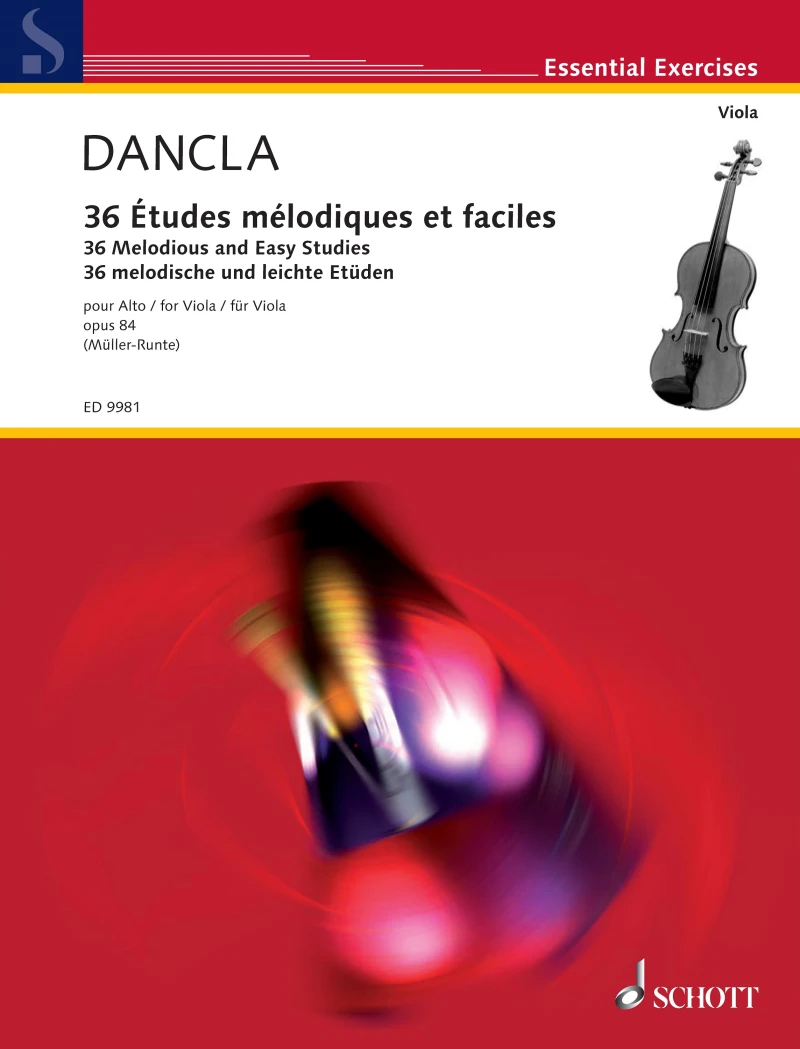 Portada: 36 Melodious and Easy Studies