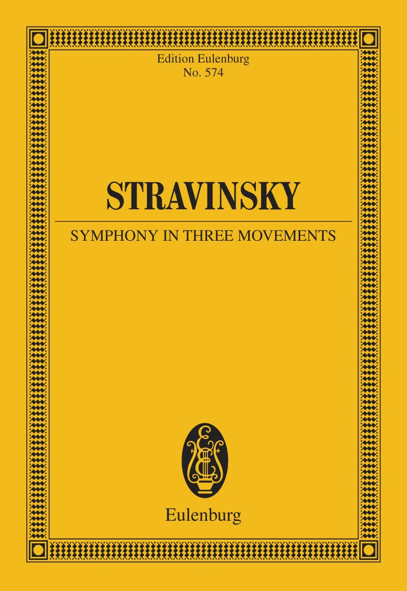 Portada: Symphony in three movements