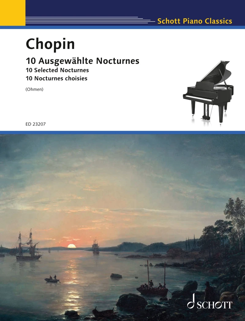 Portada: 10 Selected Nocturnes