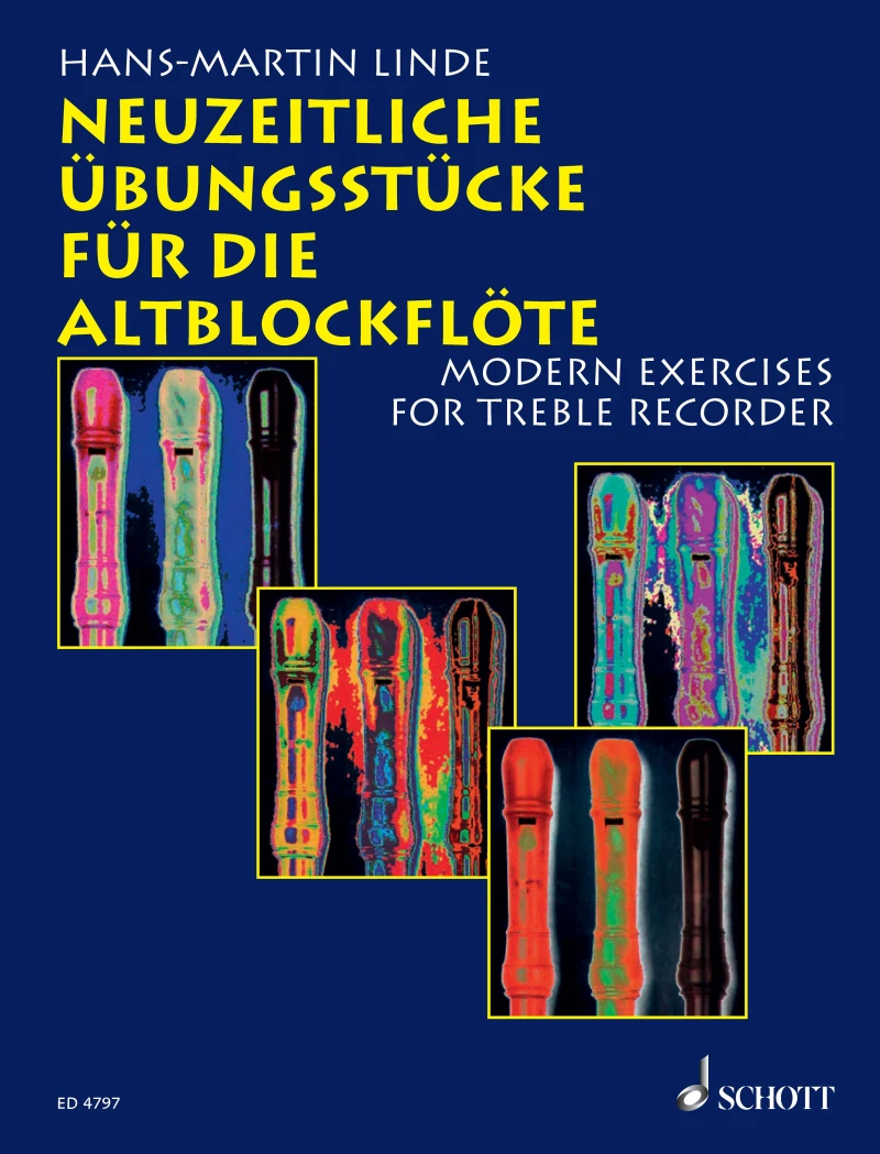 Portada: Modern Exercises for Treble Recorder
