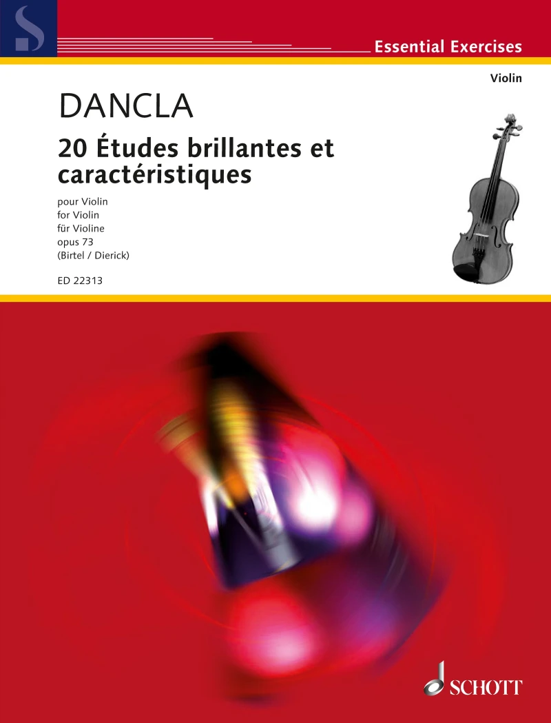 Portada: 20 Études brillantes et caractéristiques