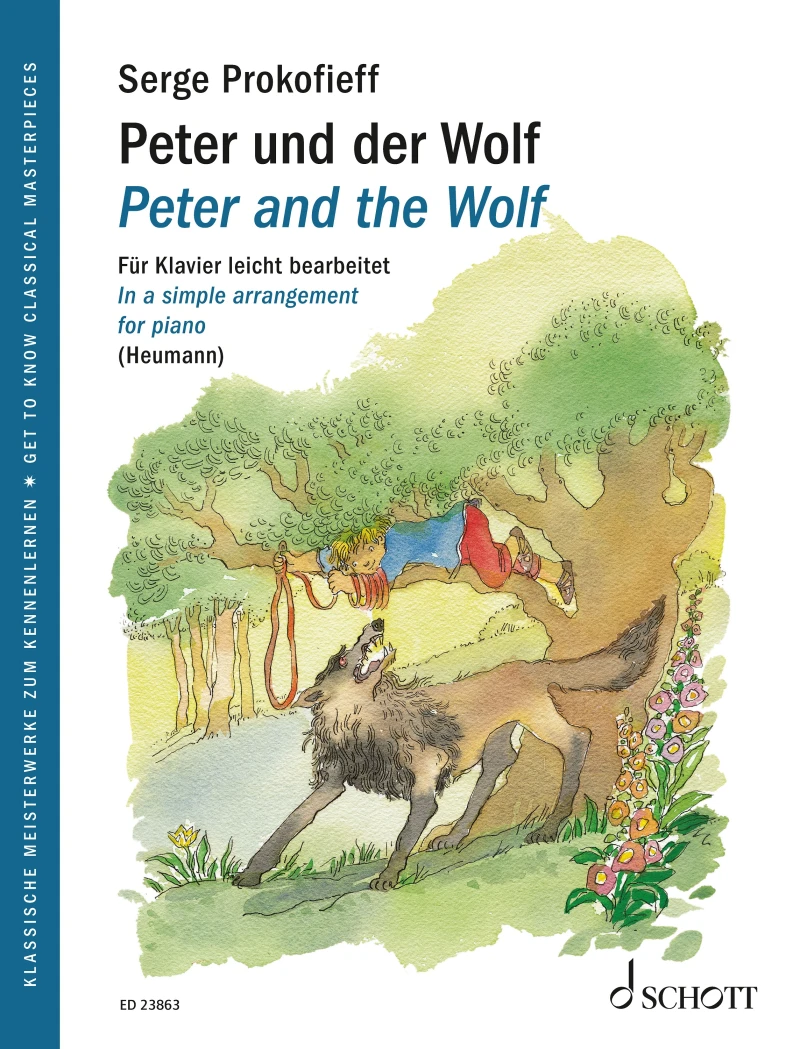 Portada: Peter and the Wolf