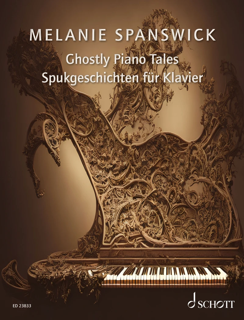 Portada: Ghostly Piano Tales