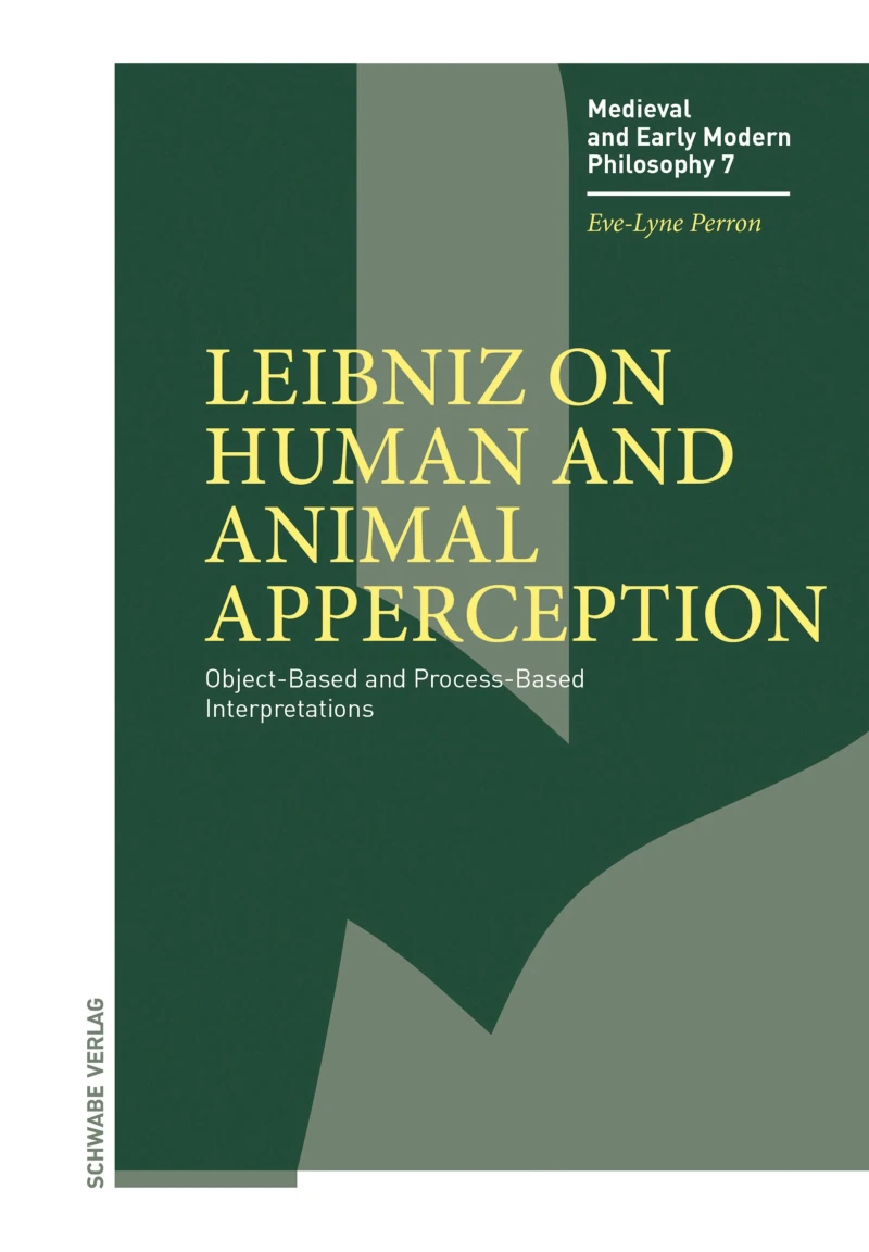 Portada: Leibniz on Human and Animal Apperception