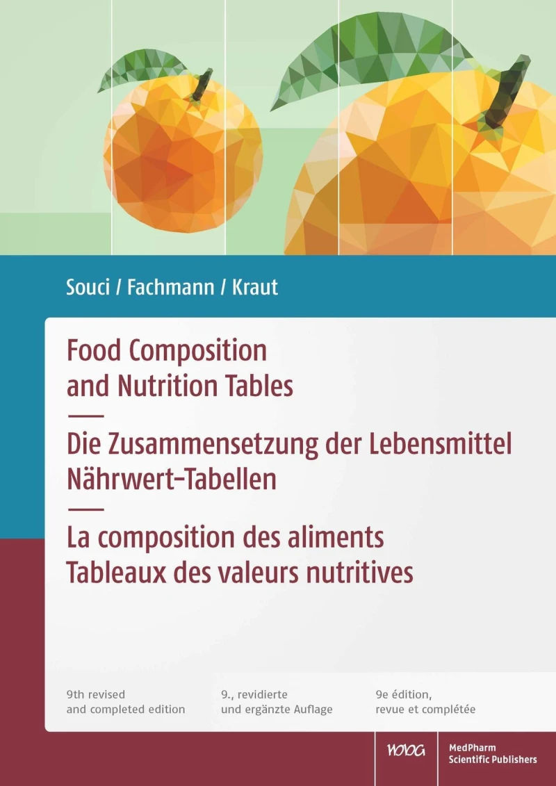 Portada: Food Composition and Nutrition Tables