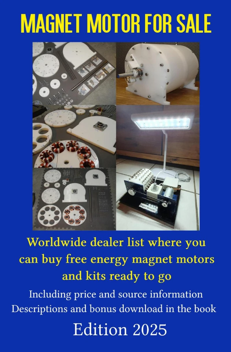 Portada: Magnet Motor for Sale Edition 2025