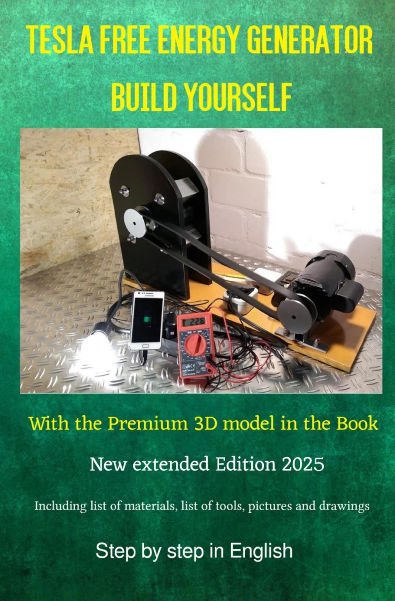 Portada: Tesla Free Energy Generator Build Yourself Edition 2025