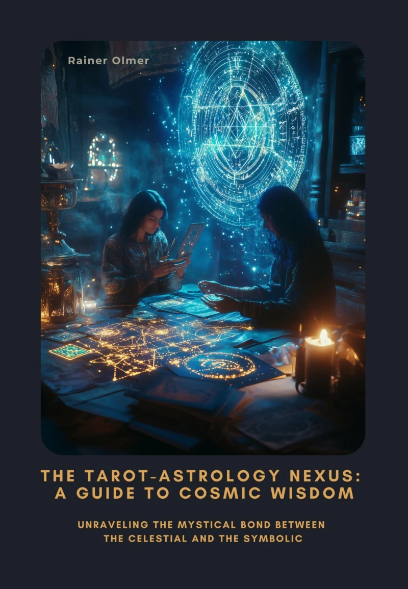 Portada: The Tarot-Astrology  Nexus: A Guide to Cosmic Wisdom