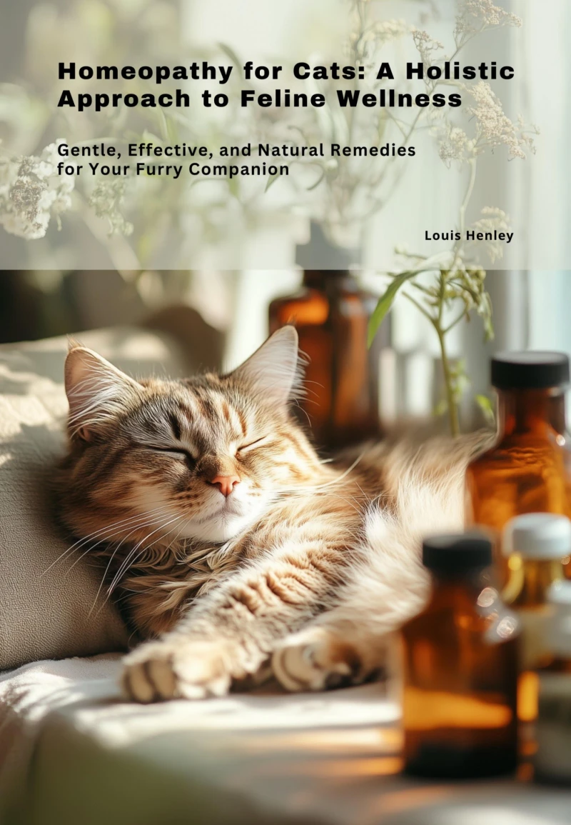 Portada: Homeopathy for Cats: A Holistic Approach to Feline Wellness