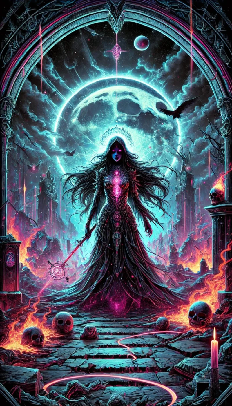 Portada: The Prophetess of Darkness