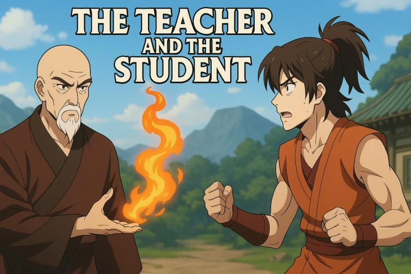 Portada: The teacher and the student
