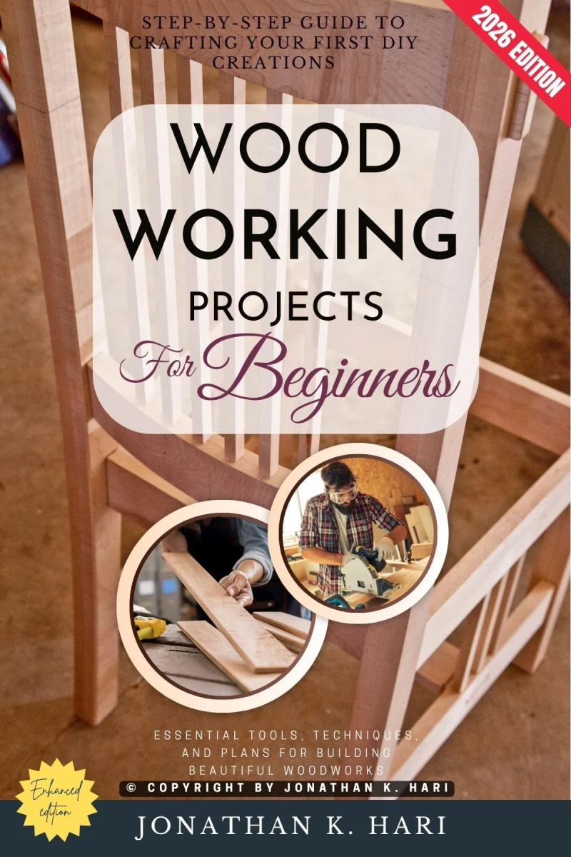 Portada: Woodworking Projects for Beginners: