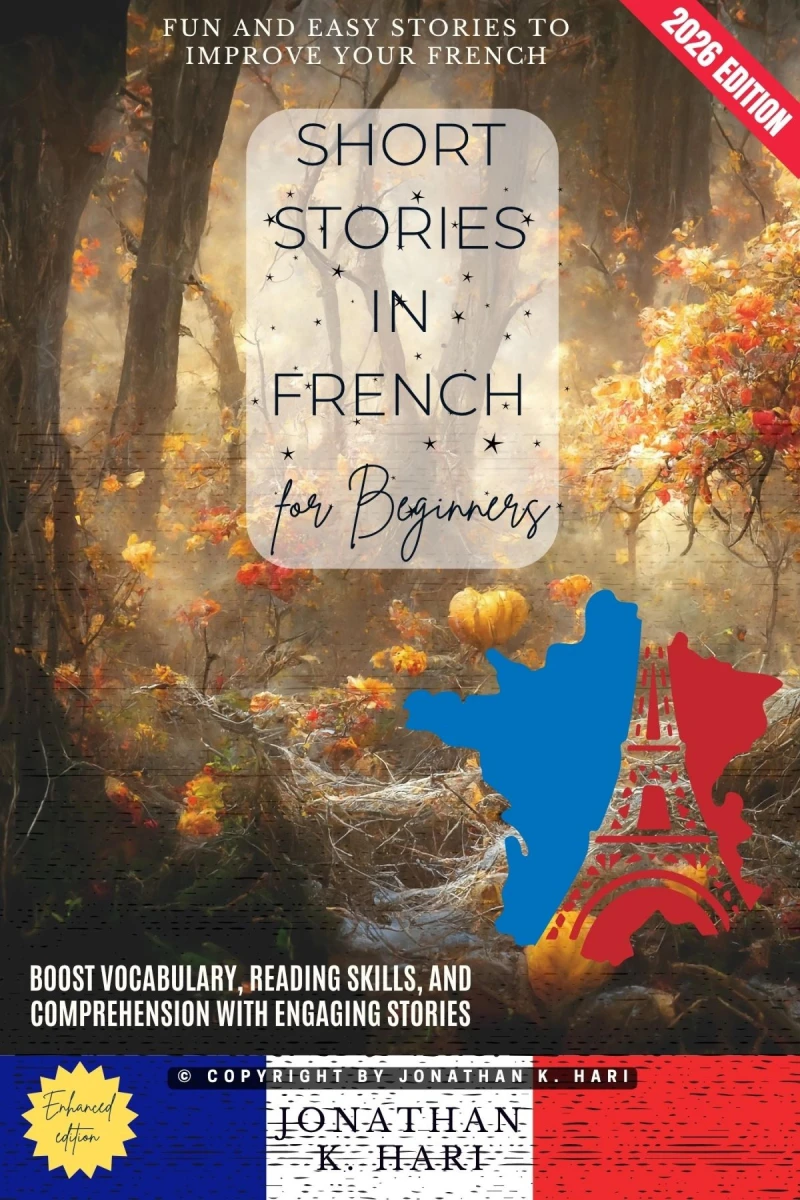Portada: Short Stories in French for Beginners: