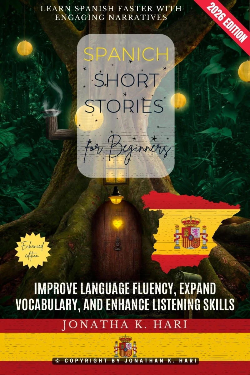 Portada: Spanish Short Stories for Beginners: