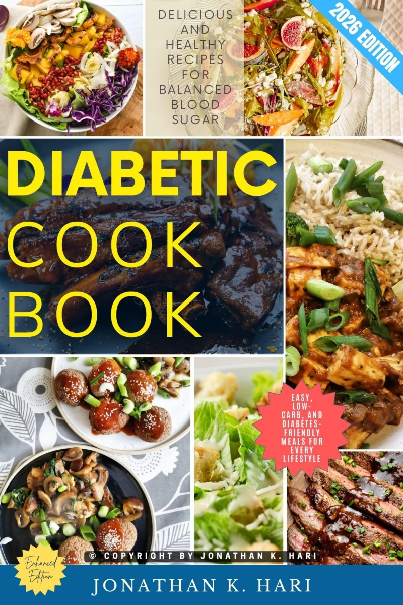 Portada: Diabetic Cookbook: