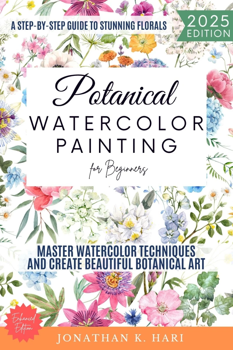 Portada: Botanical Watercolor Painting for Beginners: