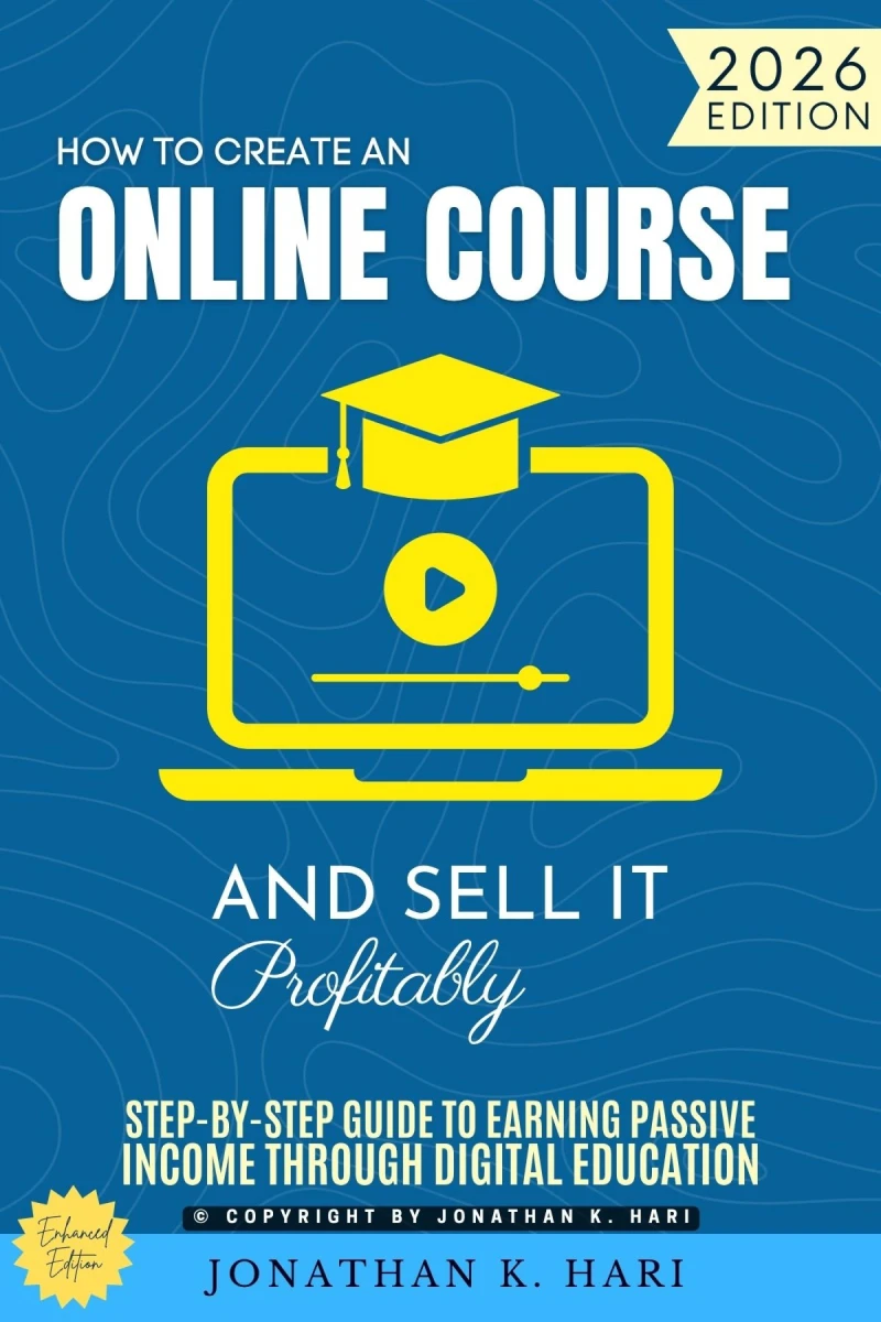 Portada: How to Create an Online Course and Sell It Profitably: