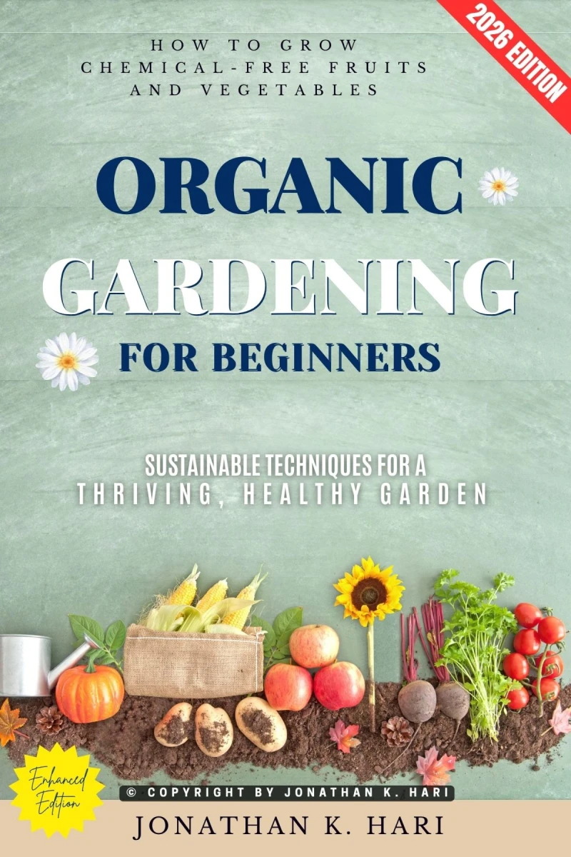 Portada: Organic Gardening for Beginners: