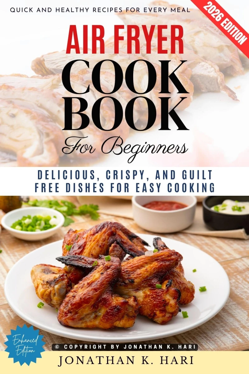Portada: Air Fryer Cookbook for Beginners: