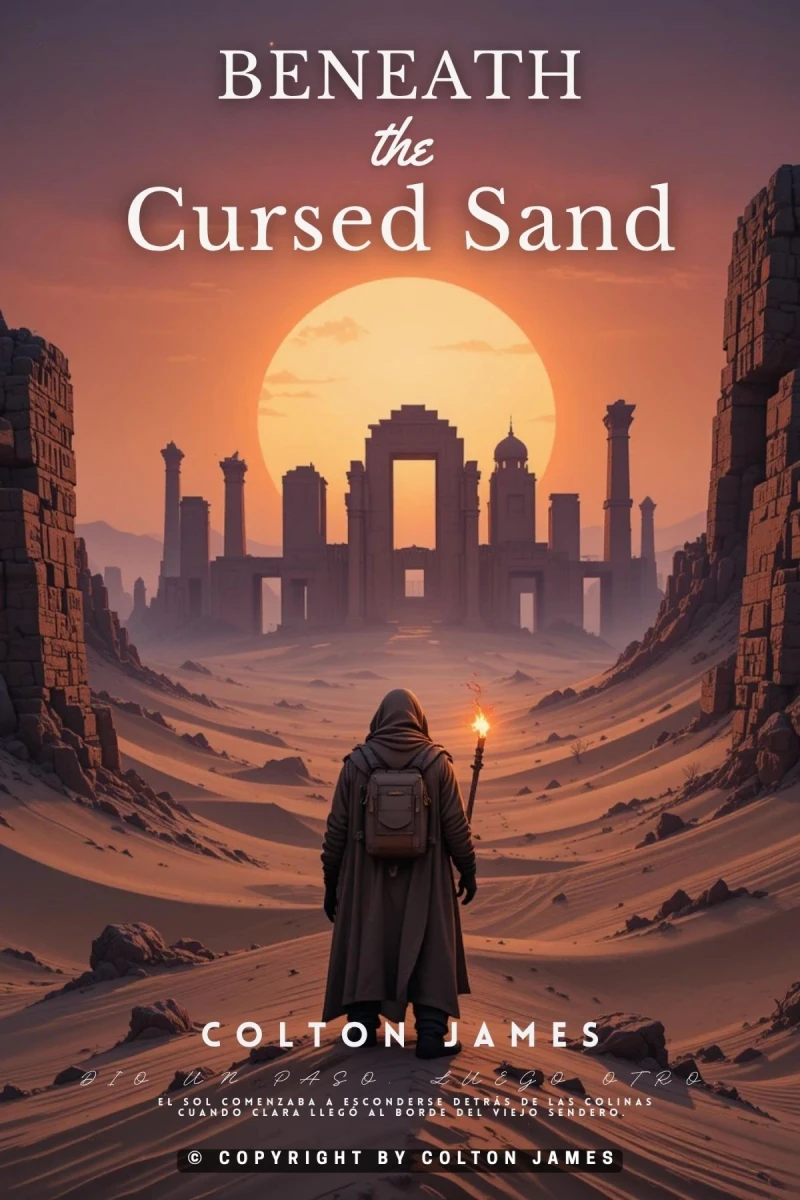 Portada: Beneath the Cursed Sands
