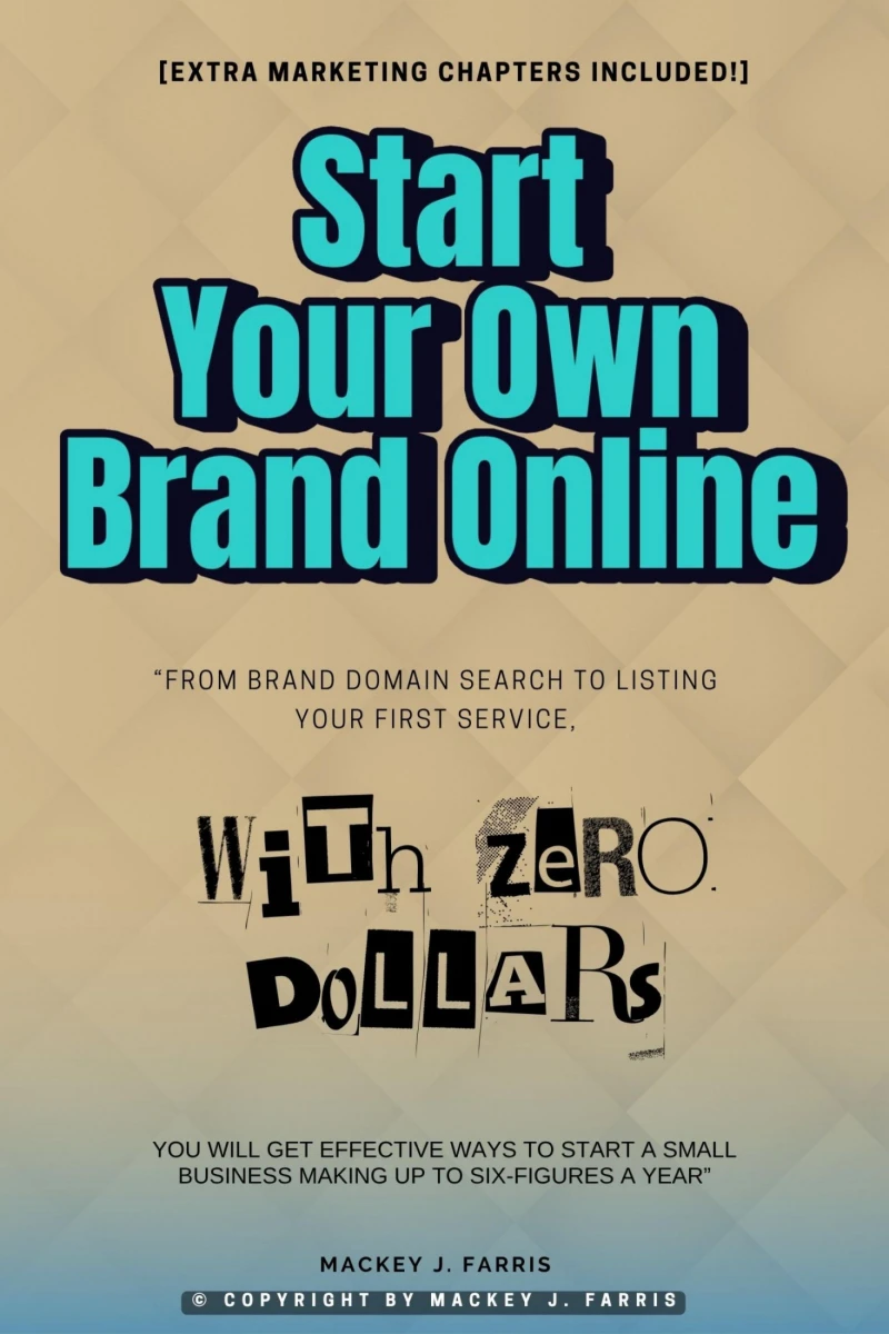 Portada: Start Your Own Brand Online With ZERO Dollars::